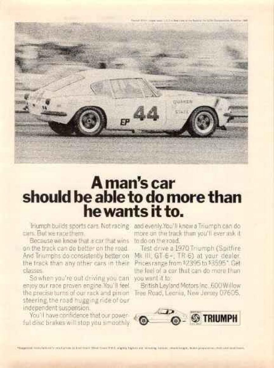  Triumph GT6 SCCA Race Car (Mk II) 1969 года  (фото 5 из 16)